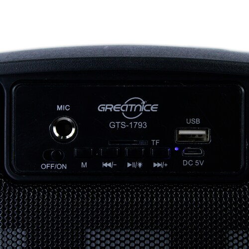 Bafle Bocina 6  Pulgadas Greatnice Karaoke Fm Aux .