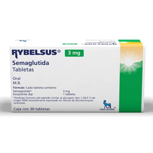 Rybelsus 3Mg 30 tabletas