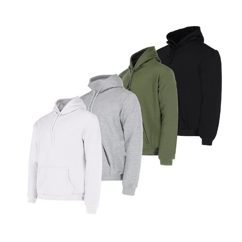 Paquete de 4 Sudaderas Hoodie Con Capucha