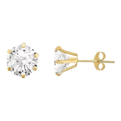 Juego Collar Letra K + Aretes Zirconias Oro 10 K. + Regalo