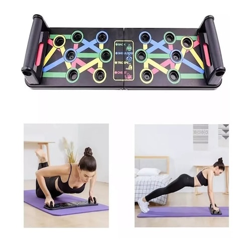 Tablero Multifuncional 14 En 1 Para Flexiones