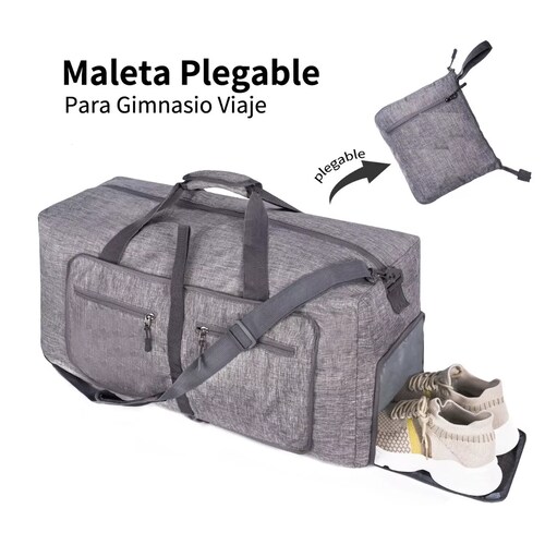 Maleta Deportivo Viaje Plegable Portátil Retráctil 65 Litros