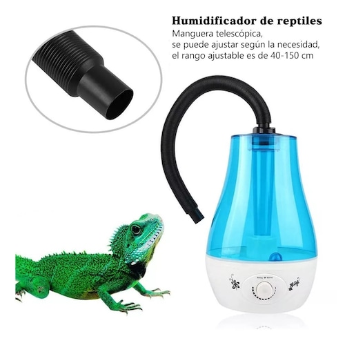Humidificador Para Reptiles,máquina Neblina,con Tubo 3L