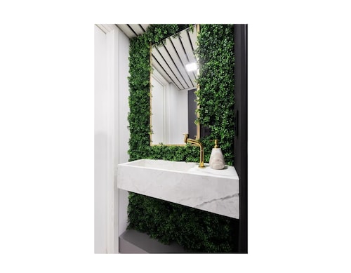 Muro Verde 90 Piezas Follaje Sintético Artificial 60x40 Cm