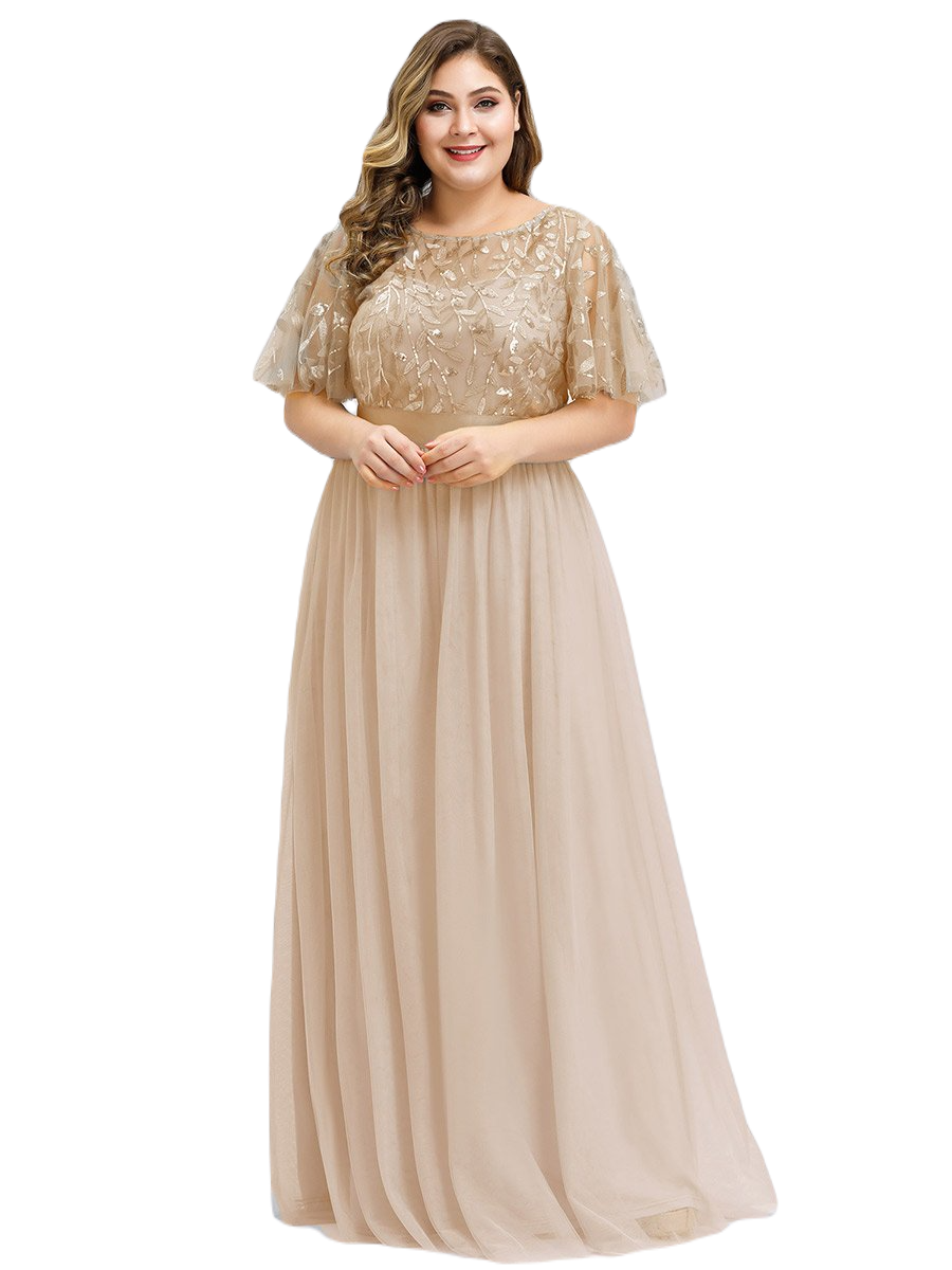 Vestidos largos color beige sale