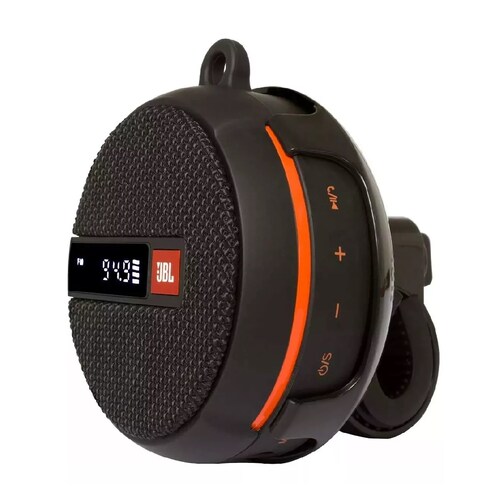Bocina Bluetooth Portátil Inalámbrica Radio Fm Negra