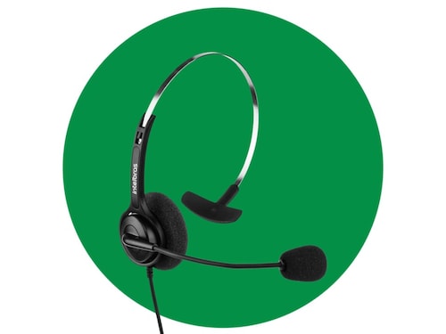 DIADEMA/HEADSET ALAMBRICA PARA CALL CENTER.