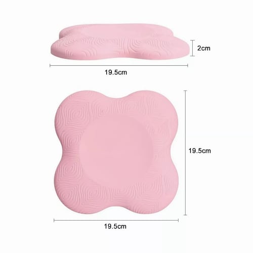 Set 2 Uds Rodilleras Para Rodilla Yoga Pilates Entrenamiento Rosa
