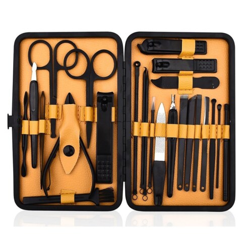 Ciicii Set De Manicura Y Pedicura 24 En 1 Kit De Cortauñas