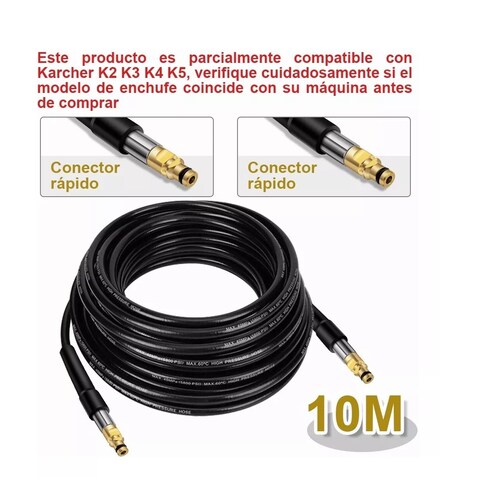 Manguera De Alta Presión 10 M Para Hidrolavadora 