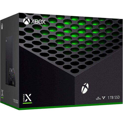Consola XBOX Series X 1TB SSD 4K 120 FPS UHD Negro RRT-00001 