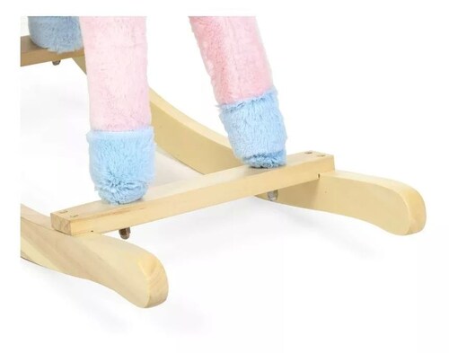 Montable correpasillos Unicornio con sonidos Ironmax Rosa