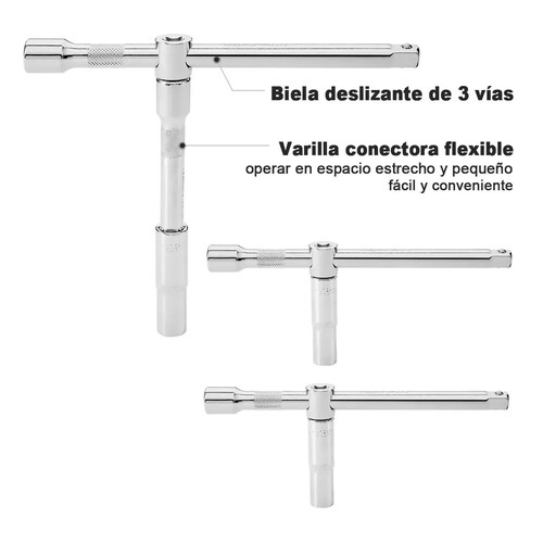 Juego De Dados Herramientas Llaves Autocle Estuche 108 Pz 