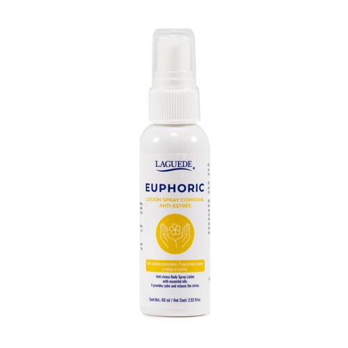 Aromaterapia Natural en Spray Corporal Anti-Estrés Laguede.