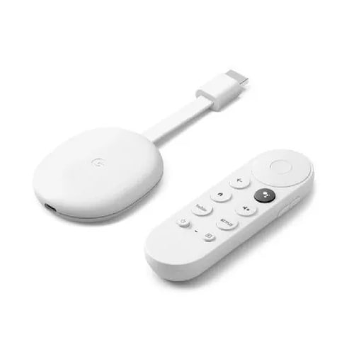 Google Chromecast Con Google Tv Hd Control Remoto De Voz Blanco