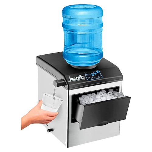 Máquina De Hielo Para Garrafón Desde 15kg Hasta 25kg X Dia
