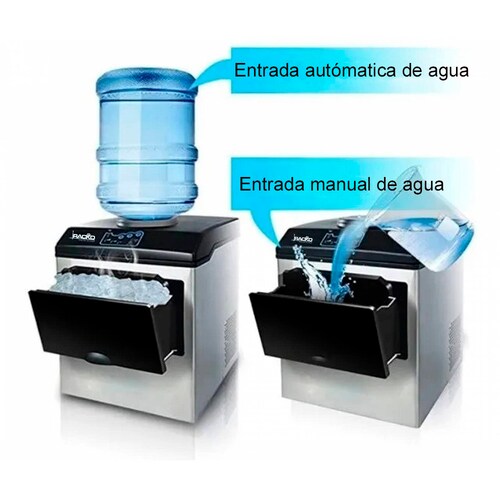 Máquina De Hielo Para Garrafón Desde 15kg Hasta 25kg X Dia