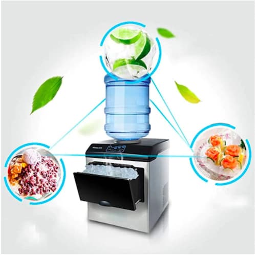 Máquina De Hielo Para Garrafón Desde 15kg Hasta 25kg X Dia