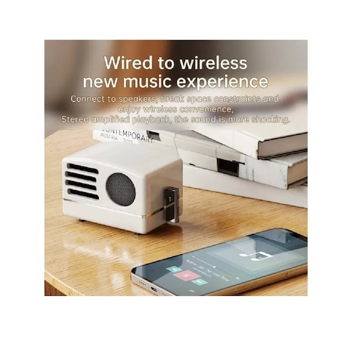 Receptor Auxiliar Bluetooth Aux 3.5 Auto Coche Manos Libres