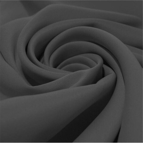 Cortina BlackOut Rebeca - 2 Paneles calidad Premium 95% Oscuridad- 300 x 230 cm de altura - Color Gris Oxford.