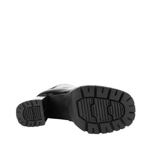 Botas de vestir de charol con doble plataforma Belinda Peregrin, con punta cuadrada, mod. 1085486