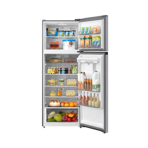 Refrigerador Midea MDRT480WENDXW 17 Pies Smart Sensor Bru Steel Silver