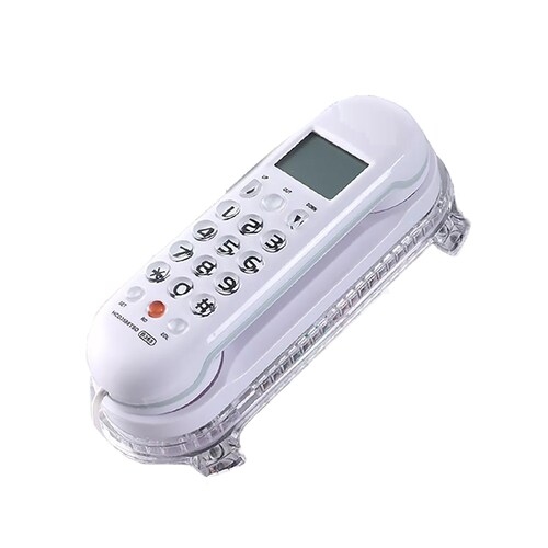 Telefonos Fijos Alambrico Para Casa Oficina Hotel Blanco