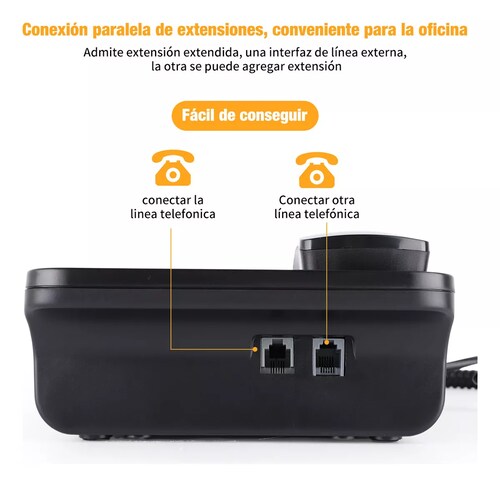 Teléfono Fijo Alambrico Telefono De Line Para Casa U Oficina