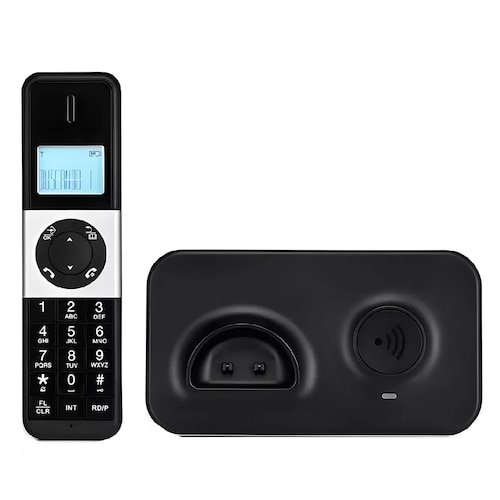 Teléfono Fijo Inalámbrico D1102b Con Contestador Automático