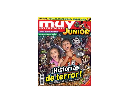 2 Revistas Muy interesante Junior Cultura Niños Escolares Juegos .