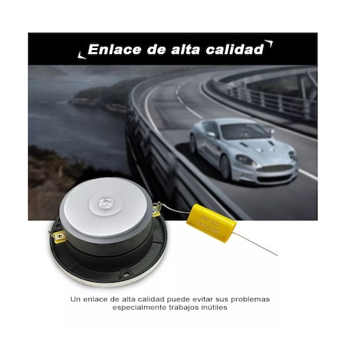 Par Tweeters Bala De Titanio Bocinas Para Carros 4 Pulgadas