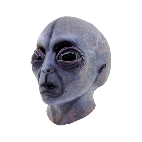 Máscara de Alien Area 51 Ghoulish Productions Disfraz de Marciano Extraterestre