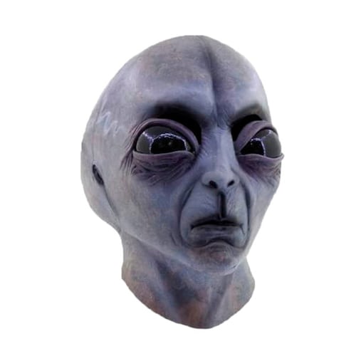 Máscara de Alien Area 51 Ghoulish Productions Disfraz de Marciano Extraterestre