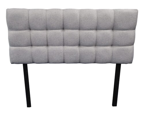 Cabecera Linq Abotonada Gris plata King Size Bazar Store, Recamara, habitación.