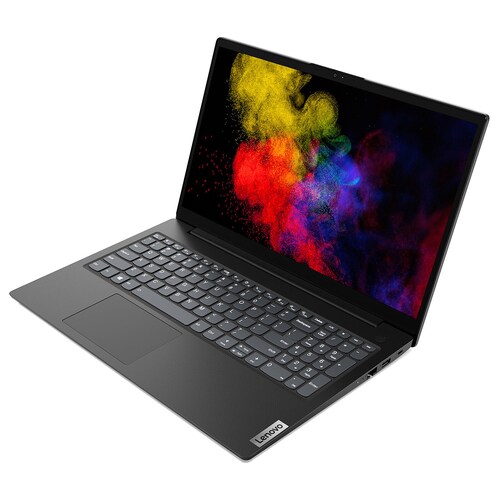 Laptop Lenovo V15 Gen 2 Intel Inside N4500 Ram 4GB Disco SSD 256GB Pantalla 15.6'' - Negro + Diadema + Mochila + Mouse