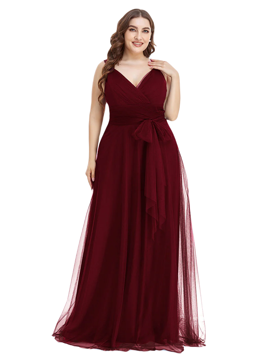 Vestidos dama de honor vino online tinto