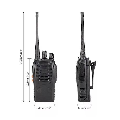 Radio Baofeng Bf-888s Uhf 2 Vias Manos Libres