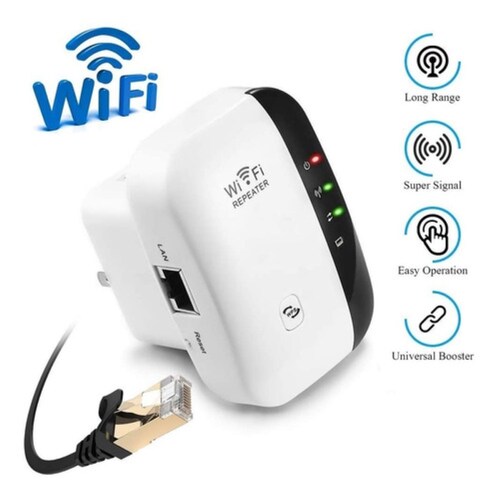Repetidor Extensor De Señal Wifi De 300 Mbps Blanco