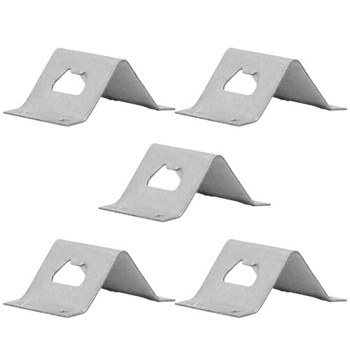 5 Unidades Destapador de pared para botellas corcholatas galvanizado Universal Karlen Color Gris