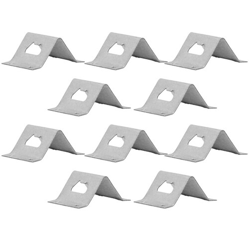 10 Unidades Destapador de pared para botellas corcholatas galvanizado Universal Karlen Color Gris