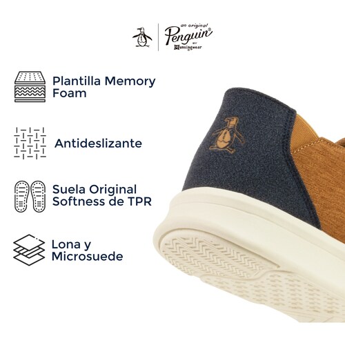 Tenis Original Penguin Style Mau Café
