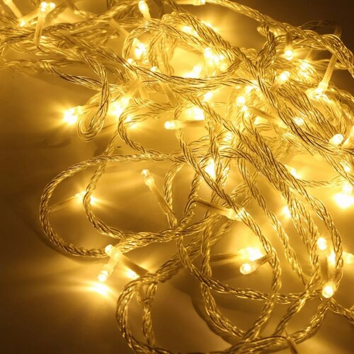 5 Series De Luces Navideñas 500 Focos Luz calida