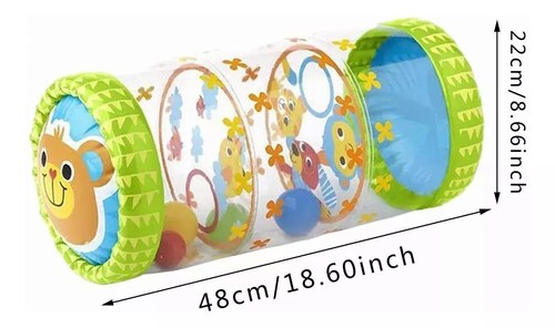 Rodillo / Cilindro Inflable Para Bebé Estimulación Gateo