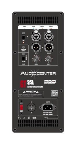 Bafle Amplificado AUDIOCENTER GT515A 15 Pulgadas 2200w Clase D