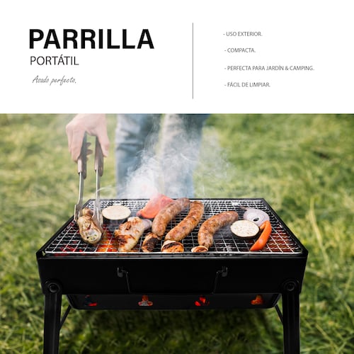 Parrilla Asador de carbon portátil