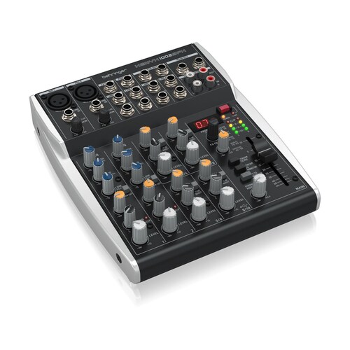 Mezcladora BEHRINGER XENYX 1002SFX 10 Canales Con Efectos.