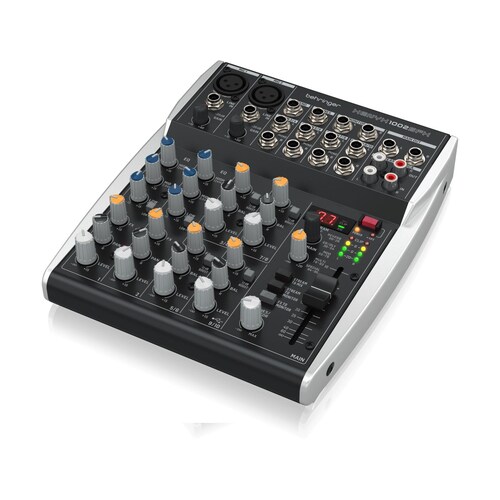 Mezcladora BEHRINGER XENYX 1002SFX 10 Canales Con Efectos.
