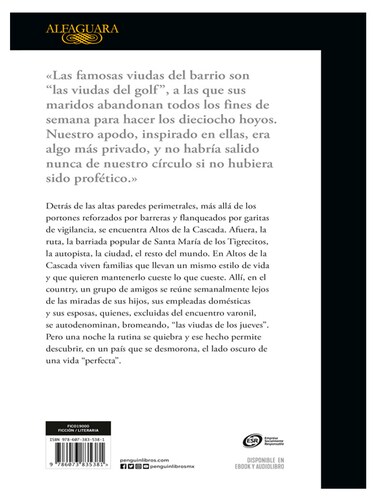 Libro Las viudas de los jueves Autor Claudia Piñeiro