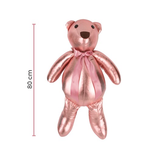 Decoración Navidad Oso de Tela Metalica Tv Ofertas Fredo Adorno Navideño Oso navideño 80 cm