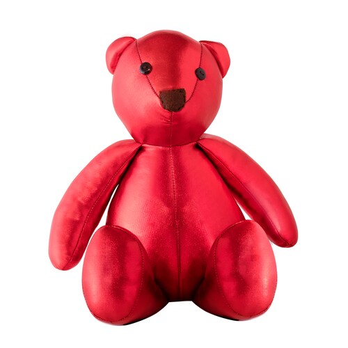 Decoración Navidad Oso de Tela Metalica Tv Ofertas Fredo Adorno Navideño Oso navideño 80 cm